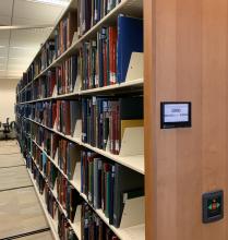 Music stacks at Lilly Music Library