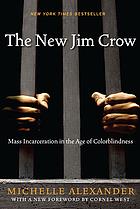 A book cover for The New Jim Crow