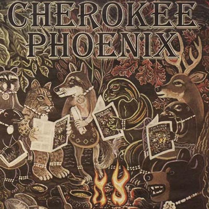 Cherokee Phoenix Newspaper image