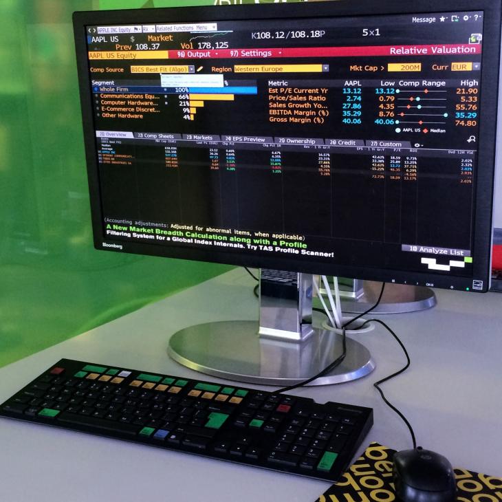  Bloomberg Terminal at London City Airport