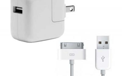 an 30-pin ipad and iphone charger