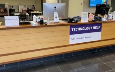 Image of technology help desk