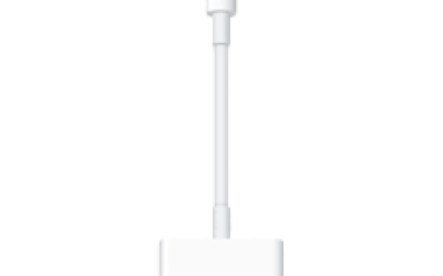 Photo of a Lightning to HDMI adapter