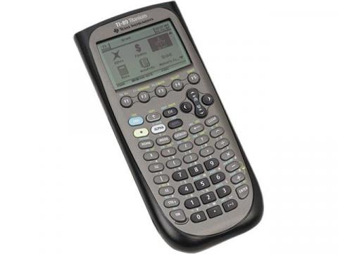a graphing calculator