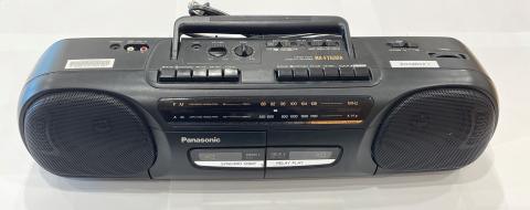 portable cassette player and am/fm radio