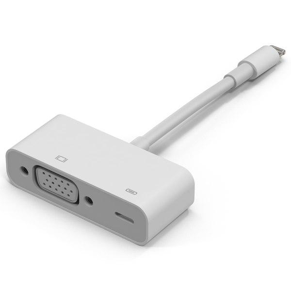 Lightning to VGA Adapter | Tisch Library