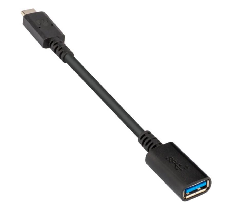 Image of a USB-A to USB-C adapter