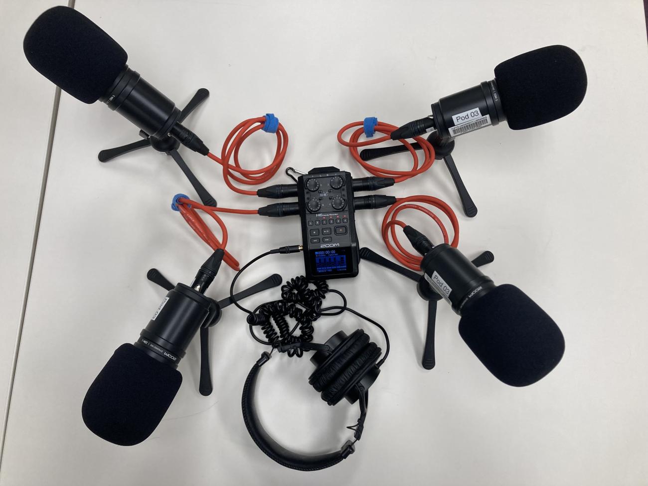 Professional Podcast Studio Setup Kit (2 Hosts) - Church Live