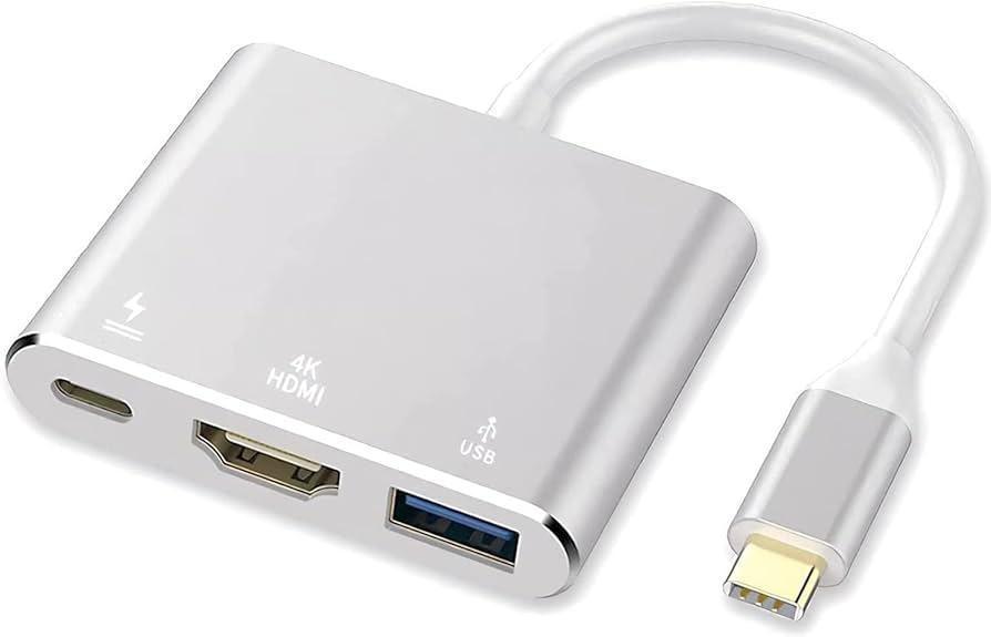 USB-C to USB HDMI USB-C adapter