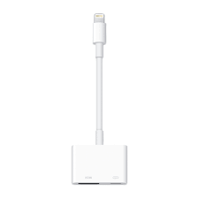 Photo of a Lightning to HDMI adapter