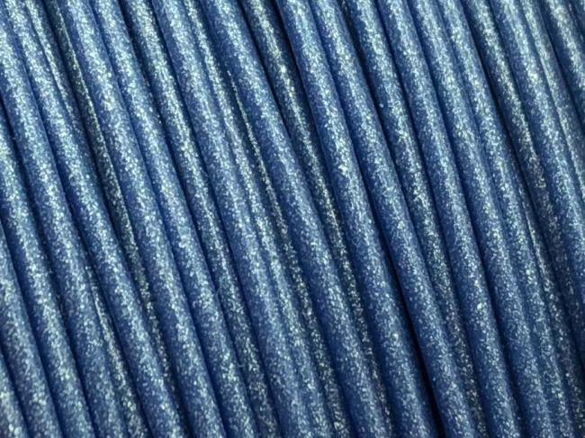 Blue filament close-up