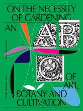 Cover of On the necessity of gardening : an ABC of art, botany and cultivation