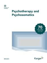 Psychotherapy & Psychosomatics journal cover