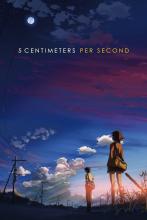 Movie poster for 5 Centimeters per Second