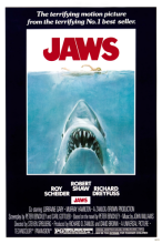 Movie poster for Jaws