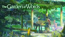 Movie poster for The Garden of Words