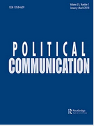 Cover of journal Political Communication