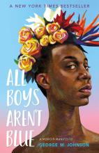 book cover of All Boys Aren't Blue
