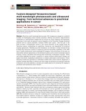 First page of article Custom-designed verasonics-based multi-wavelength photoacoustic and ultrasound imaging: From Technical Advances to Preclinical Applications in Cancer