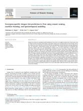 First page of article Ecoregion-specific dengue risk prediction in Peru...